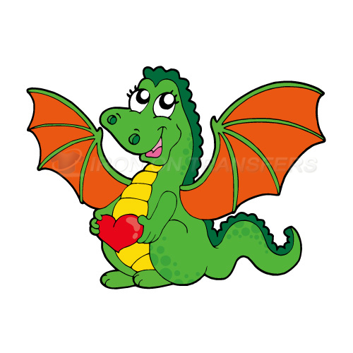 Dinosaur Iron-on Stickers (Heat Transfers)NO.8754